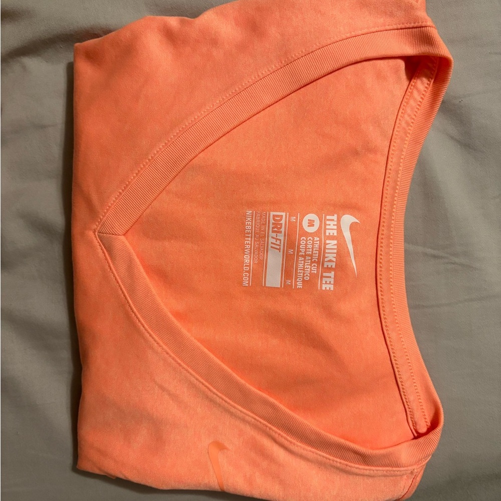 Nike Vibrant Orange Dri-FIT Tee